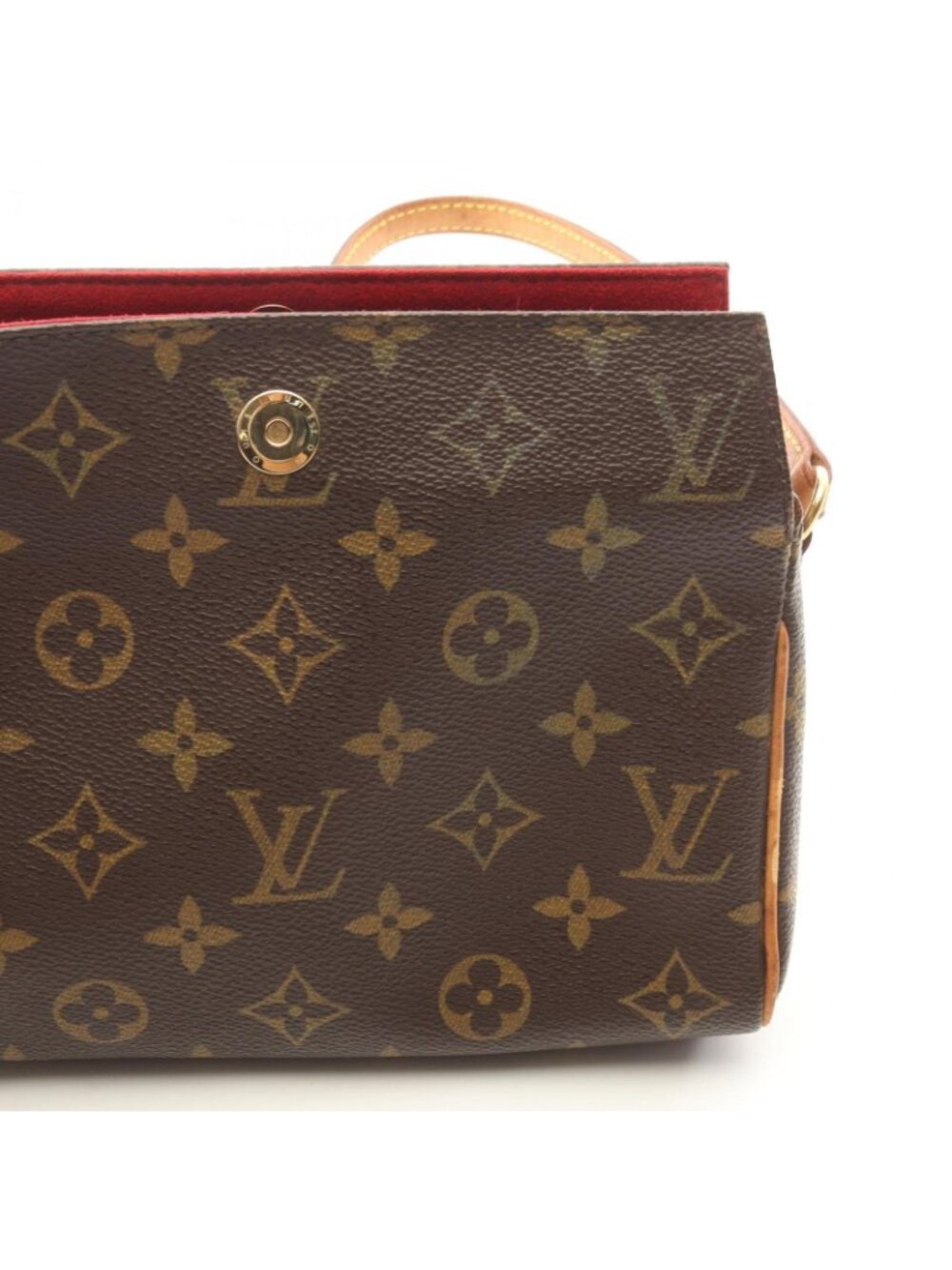 Louis Vuitton Handbag Monogram Canvas Leather - Picture 6 of 11
